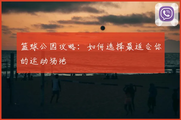篮球公园攻略：如何选择最适合你的运动场地